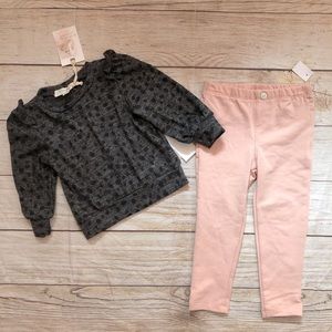 Jessica Simpson sweater with leggings - NEW